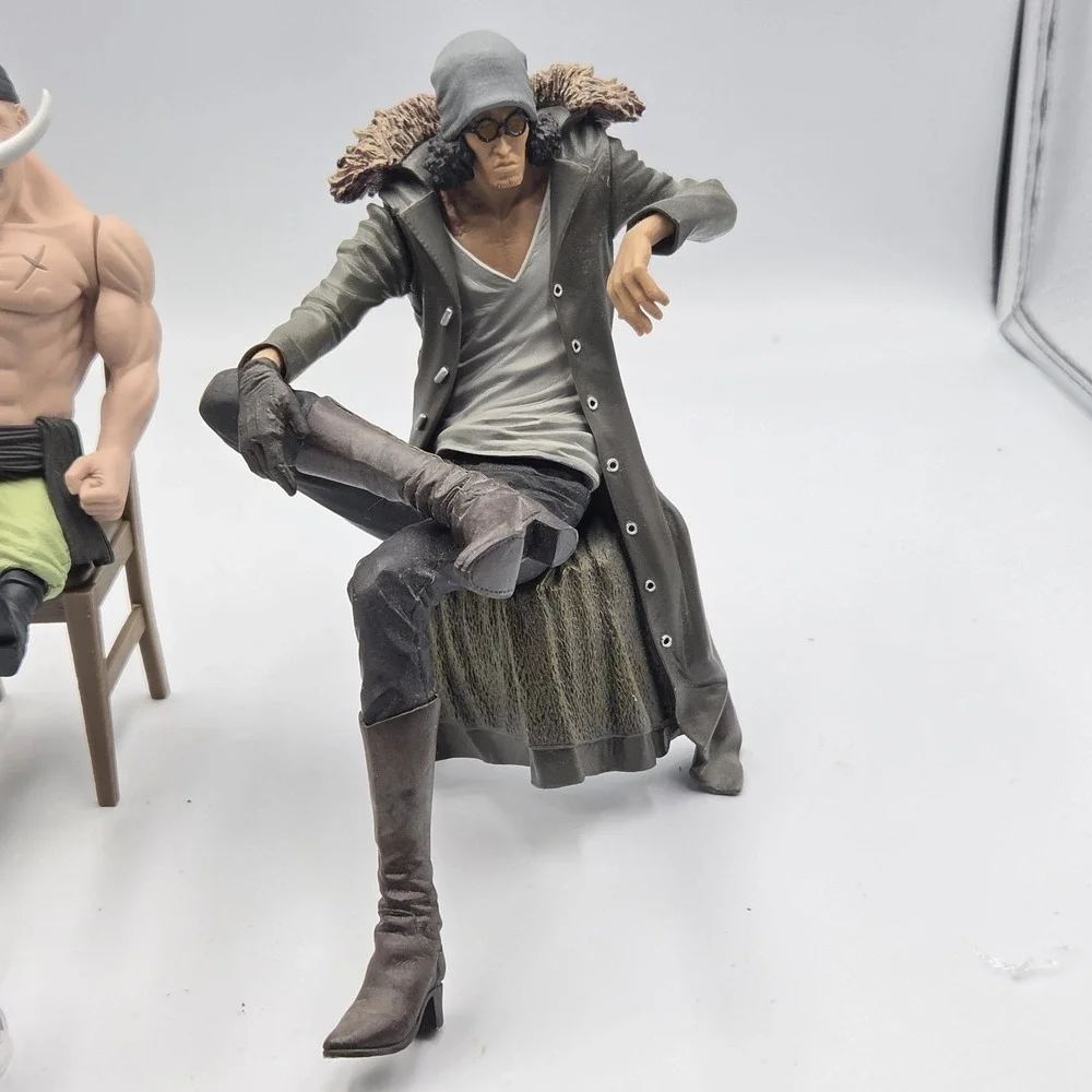 One Piece Figure Lot Whitebeard Mihawk Kuzan Ivankov Anime Statues Japan Import